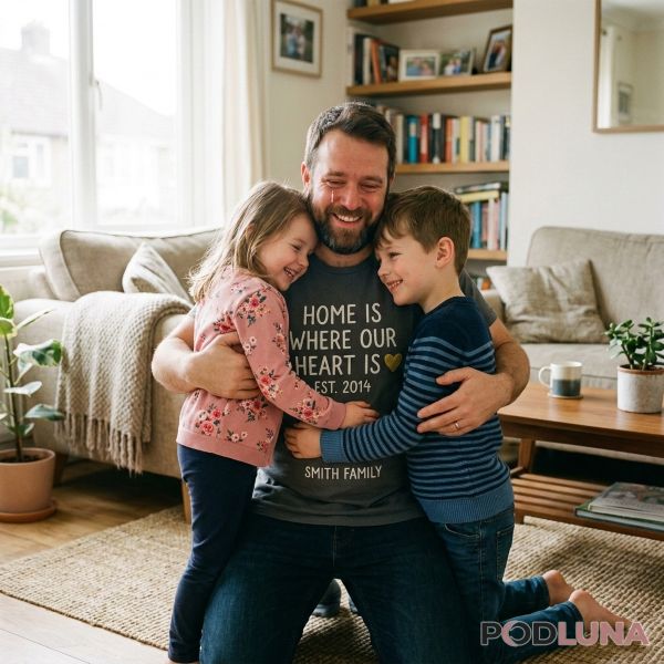 Family Themed Gift For Dad Emotional Real Life Moment Family Themed Gift For Dad Emotional Real Life Moment