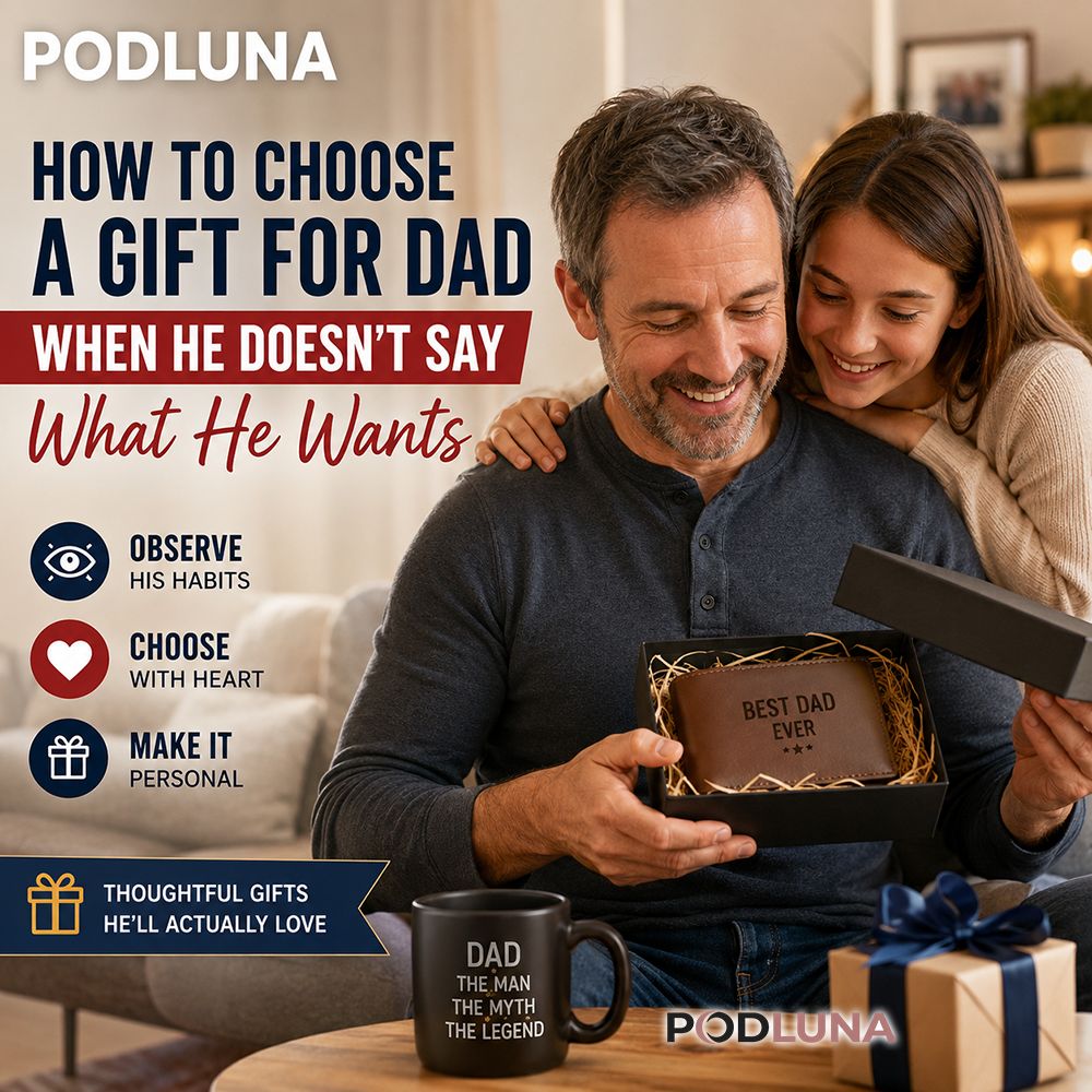 How to Choose a Gift for Dad When He Doesn't Say What He Wants