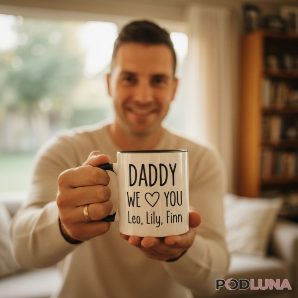 Personalized Gift with Children’s Names for Dad