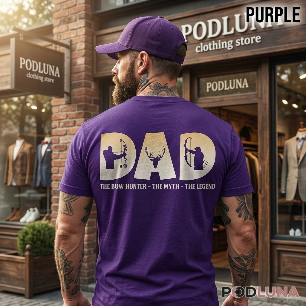 Best Buckin Dad Ever American Flag Camo Deer Hunting Graphic Shirt