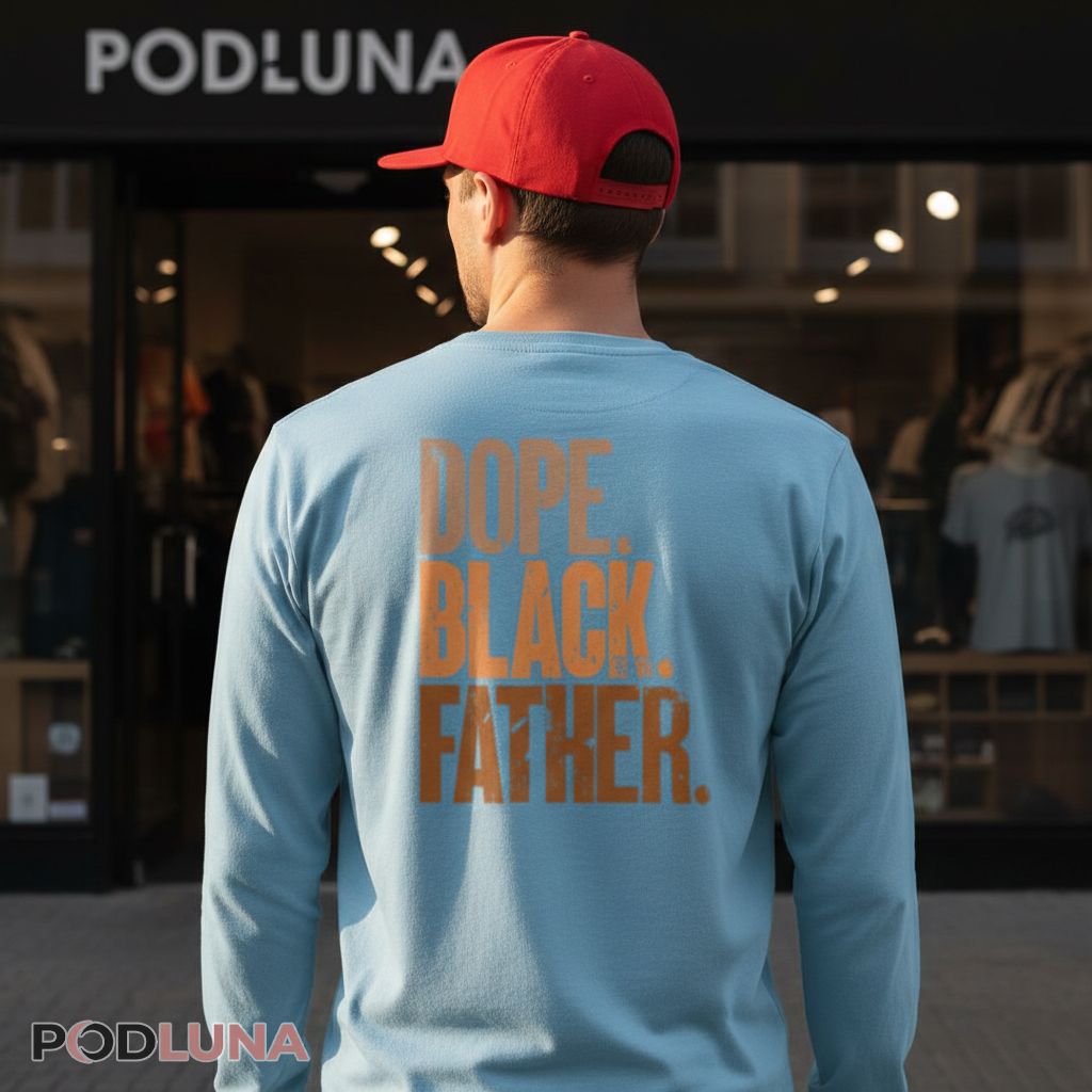 Dope Black Father Retro Long Sleeve Dope Black Father Retro Long Sleeve