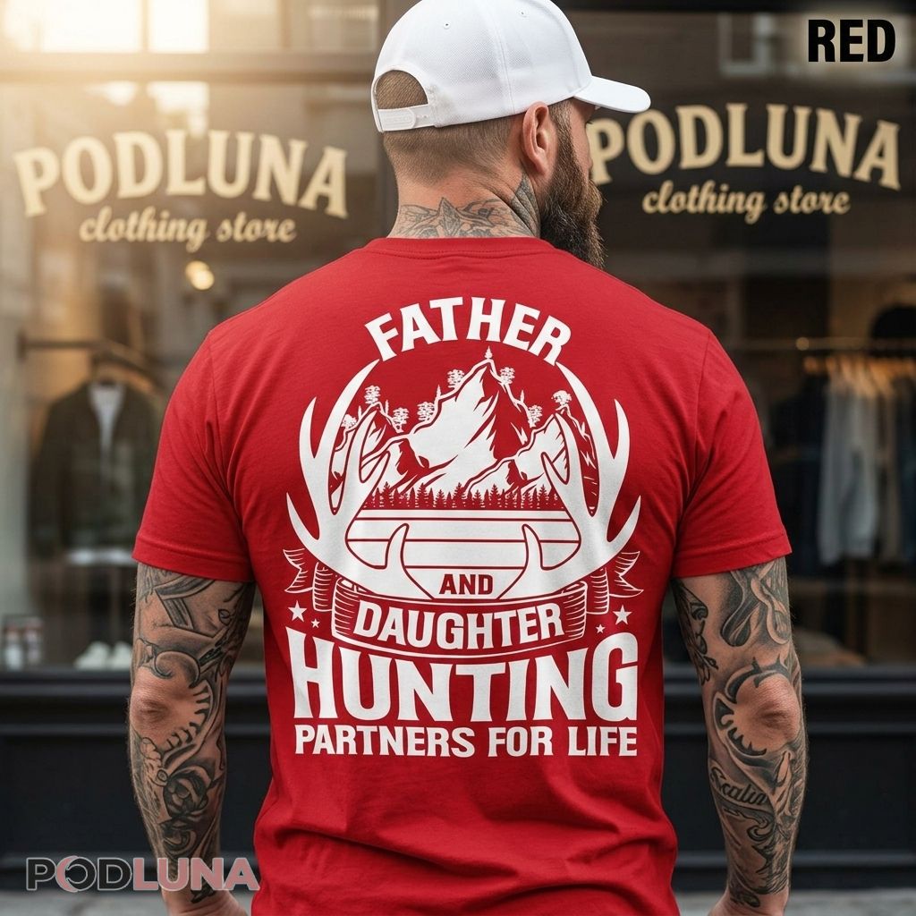 Father And Daughter Hunting Partners For Life Shirt