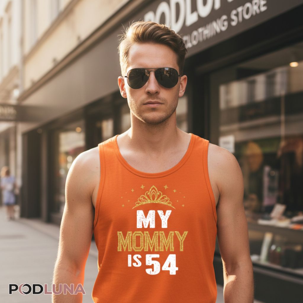 Mommy Fifty Four Years Old Birthday Tanktop Mommy Fifty Four Years Old Birthday Tanktop