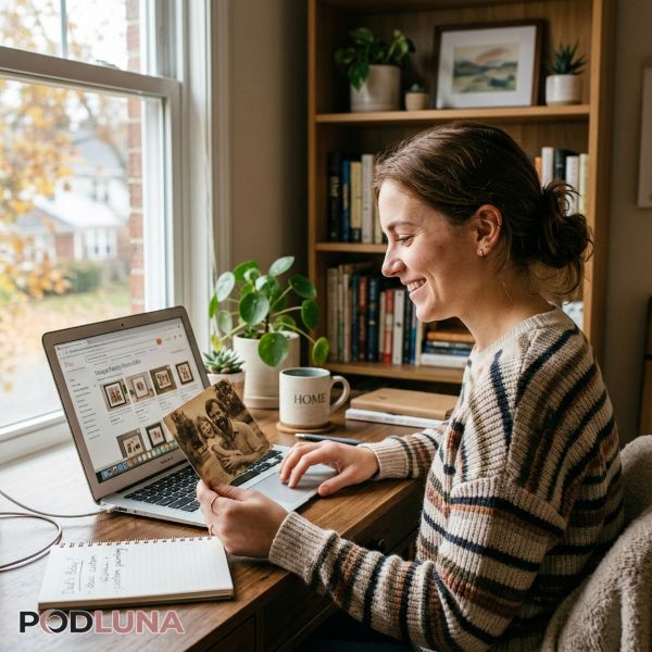 Daughter Choosing Meaningful Gift For Dad Daughter Choosing Meaningful Gift For Dad