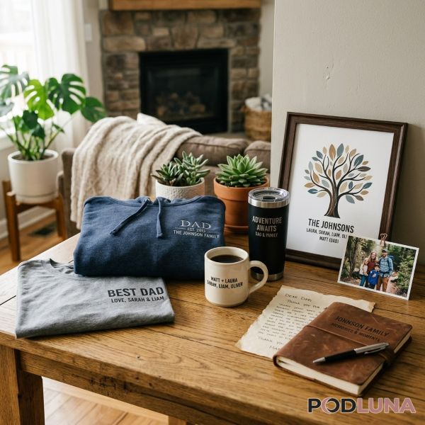 Family Themed Gift Ideas for Dad Personalized Keepsakes