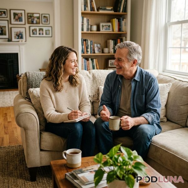 Father Saying He Wants Nothing Family Conversation Moment