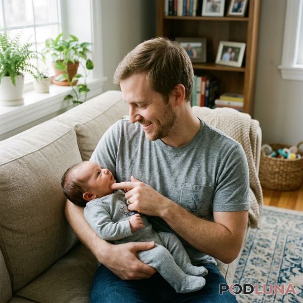How to Choose a Gift for a First-Time Dad 17 Matching Dad And Baby Outfit Bonding Moment