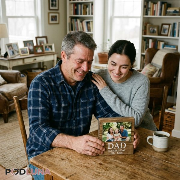 Meaningful Personalized Gift For Dad Family Memory