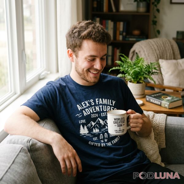 Personalized Gift For Son Real Life Lifestyle Moment