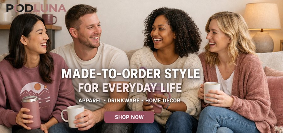 Podluna Made-to-Order Apparel, Drinkware and Home Decor for PC v2