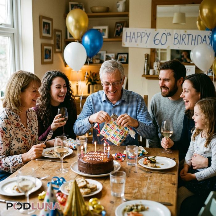 Uncle Birthday Celebration Gift Opening Moment