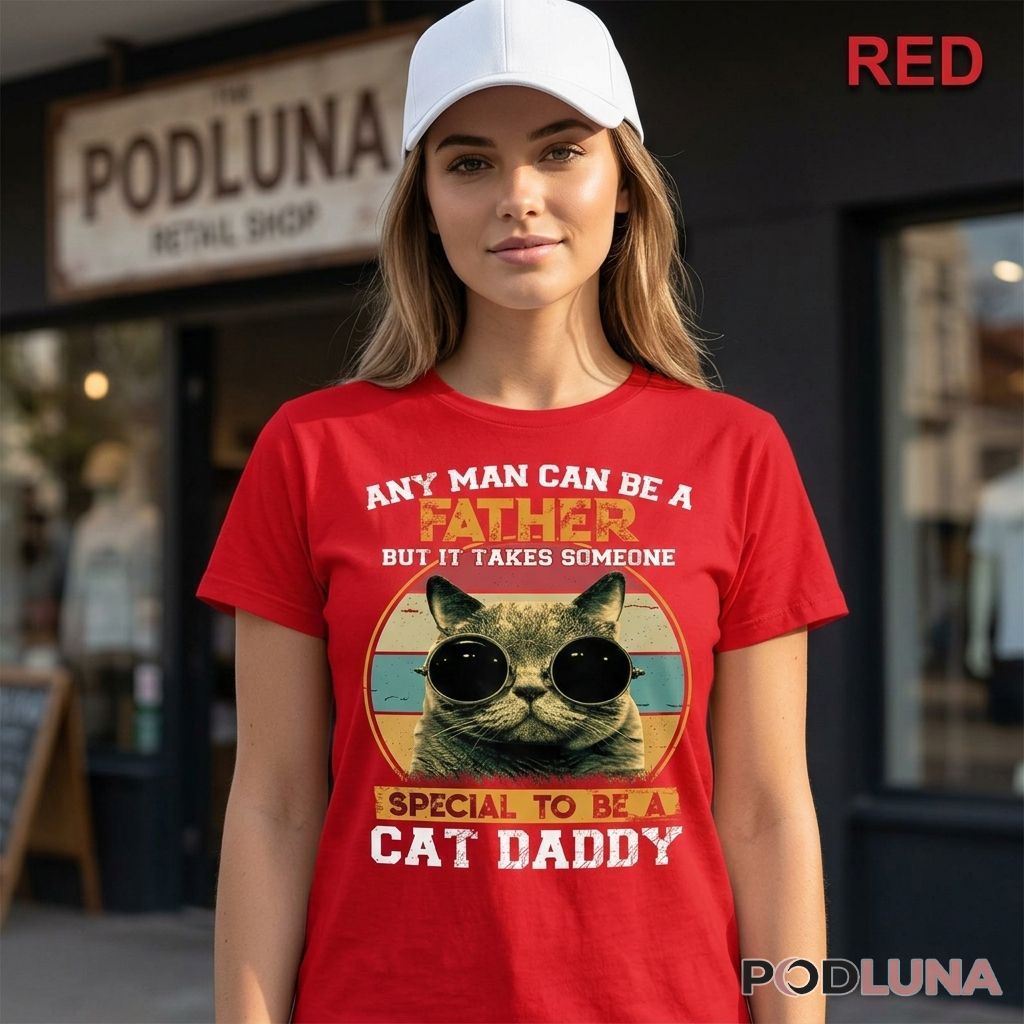 Best Cat Dad Biker Motorcycle Ever Shirt