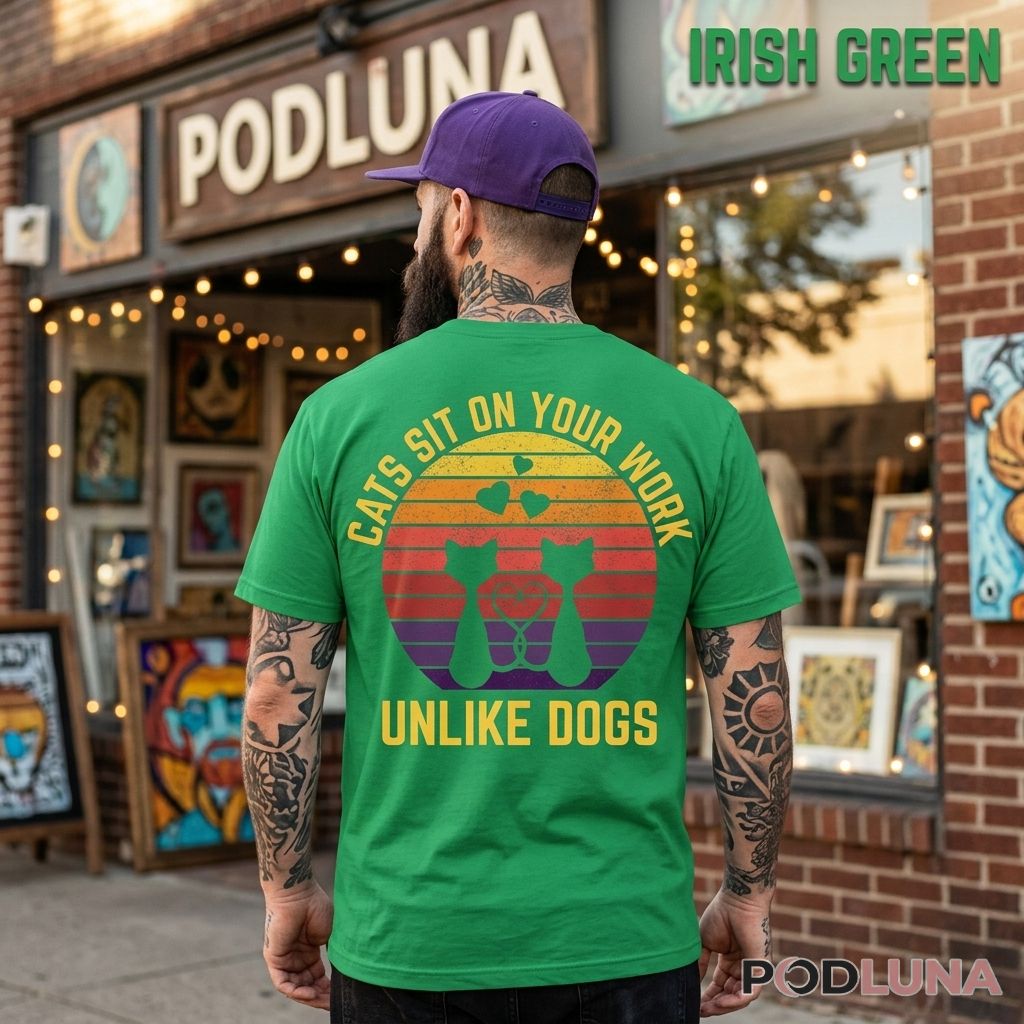 Cute Ragdoll Cat Daddy Graphic Shirt