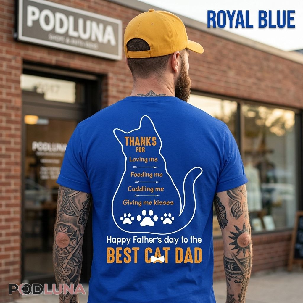 Funny Pussy Magnet Cat Lover Dad Shirt