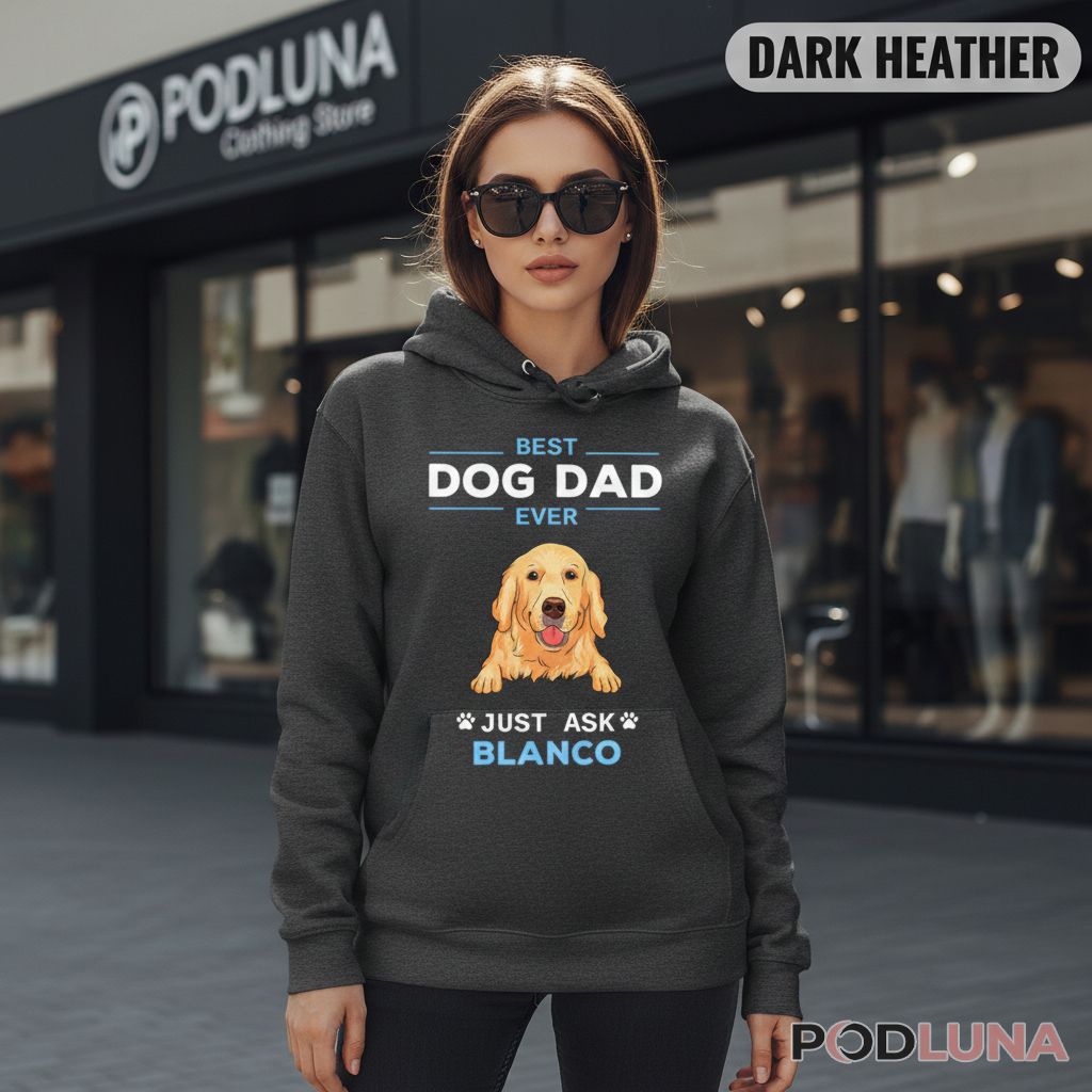 Personalized Golden Retriever Dog Dad Gift Hoodie Personalized Golden Retriever Dog Dad Gift Hoodie