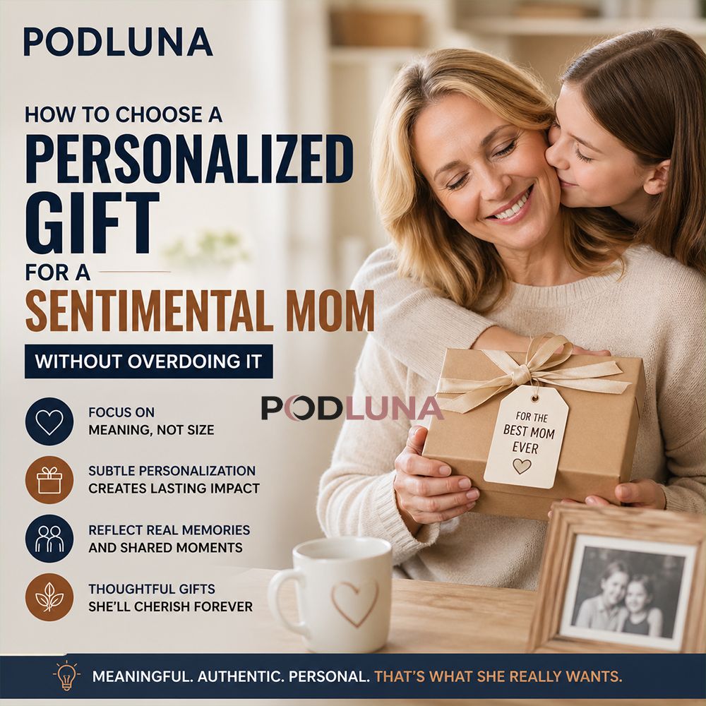 How to Choose a Personalized Gift for a Sentimental Mom Without Overdoing It