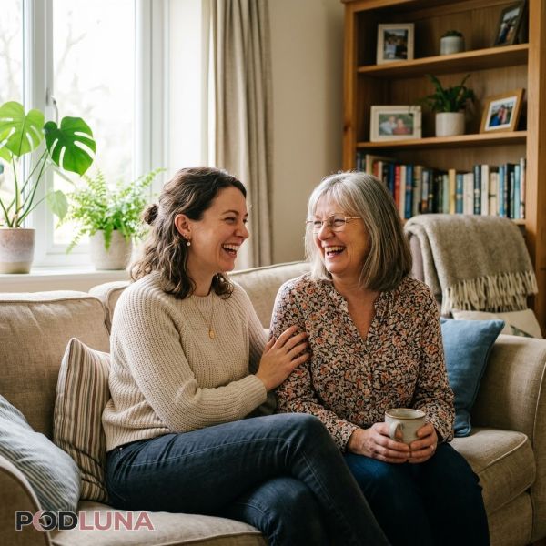 Mother And Daughter Bonding Real Life Moment