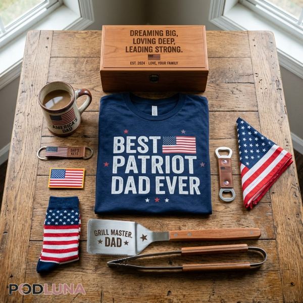 Patriotic Gift Ideas For Dad Real Life Setup
