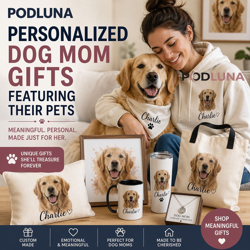 Personalized Gift Ideas for Dog Moms Featuring Their Pets That Feel Truly Meaningful