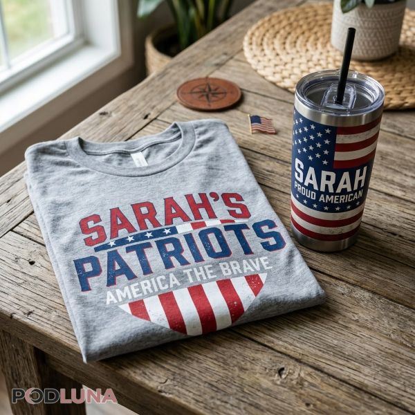Personalized Patriotic Gifts With Custom Name