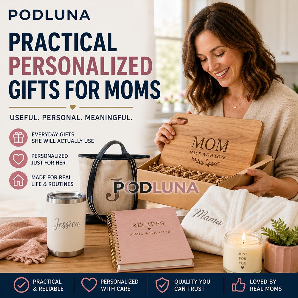 Practical Personalized Gifts for Moms Who Prefer Useful Everyday Items
