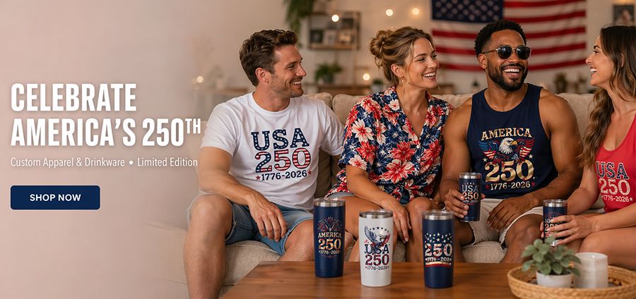 USA 250th Anniversary banner pc