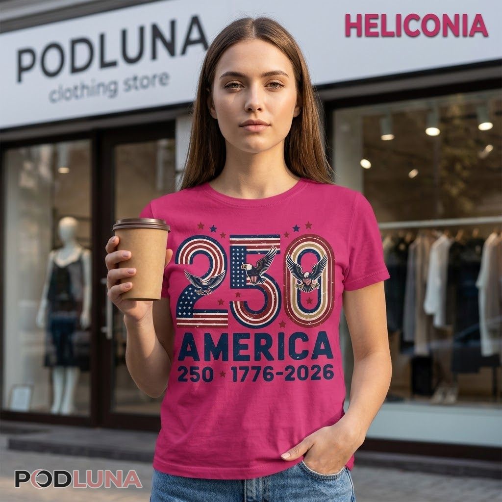 America 250th Anniversary 1776 2026 Vintage Patriotic Shirt