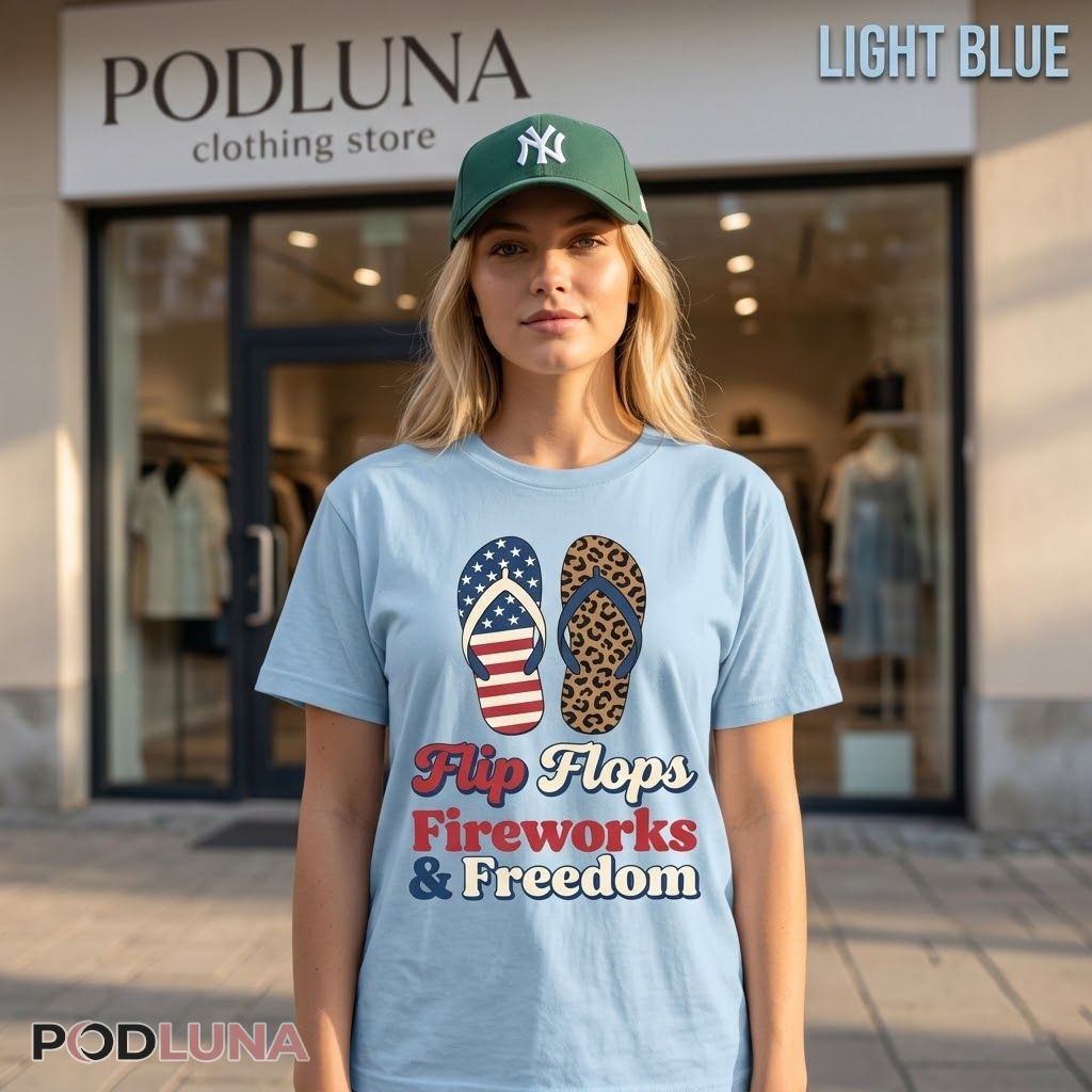 Highland Cow Uncle Sam Hat American Flag 4th Of July Patriotic Shirt