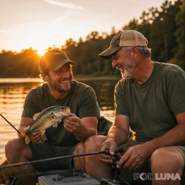 Father And Son Fishing Trip Memory