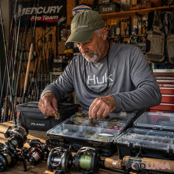Fishing Dad Organizing Trusted Gear