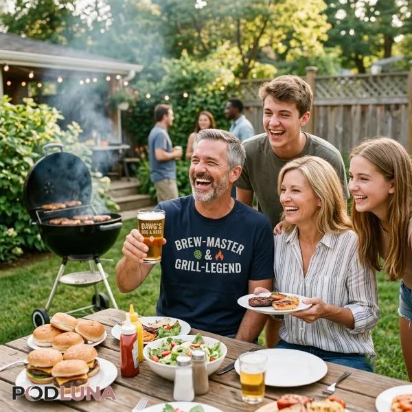 Funny Beer Gifts For Dad At Backyard BBQ