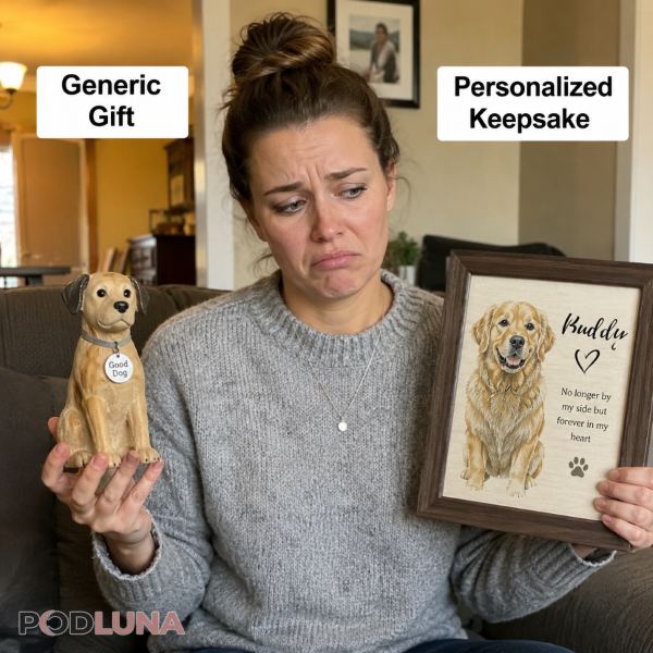 Generic Dog Gift Compared To Personalized Gift