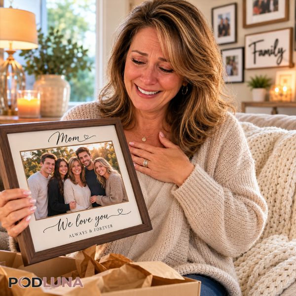 Meaningful Personalized Gift For Mom Family Memory