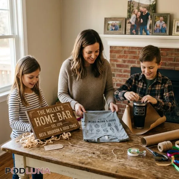 Personalized Beer Gifts For Dad From Family