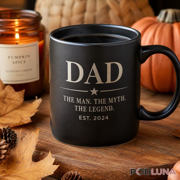 Personalized Halloween Gift For Dad Custom Detail