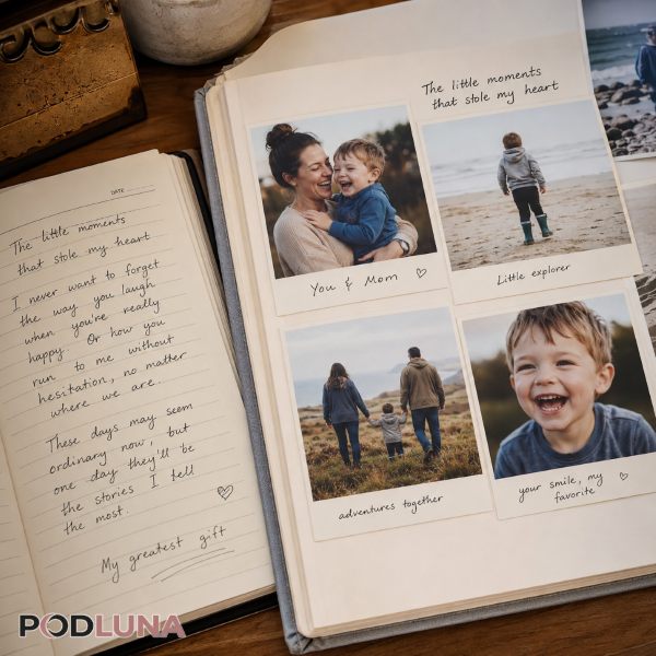 Unique Personalized Family Gift With Handwritten Notes