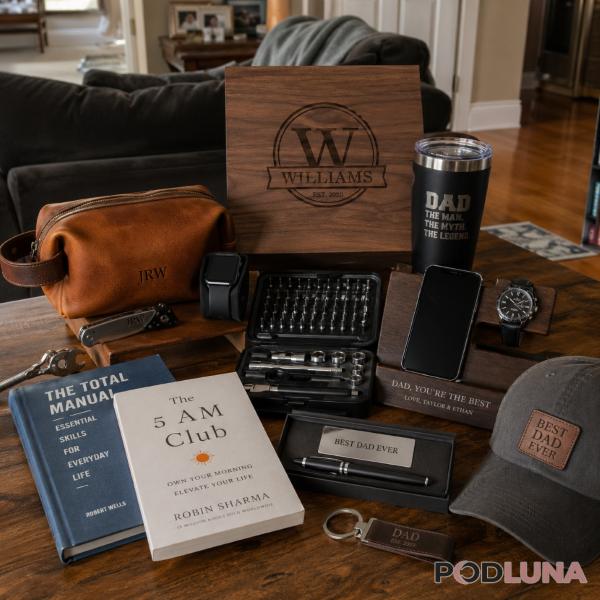Variety Of Thoughtful Gift Ideas For Dad Real Home Setting