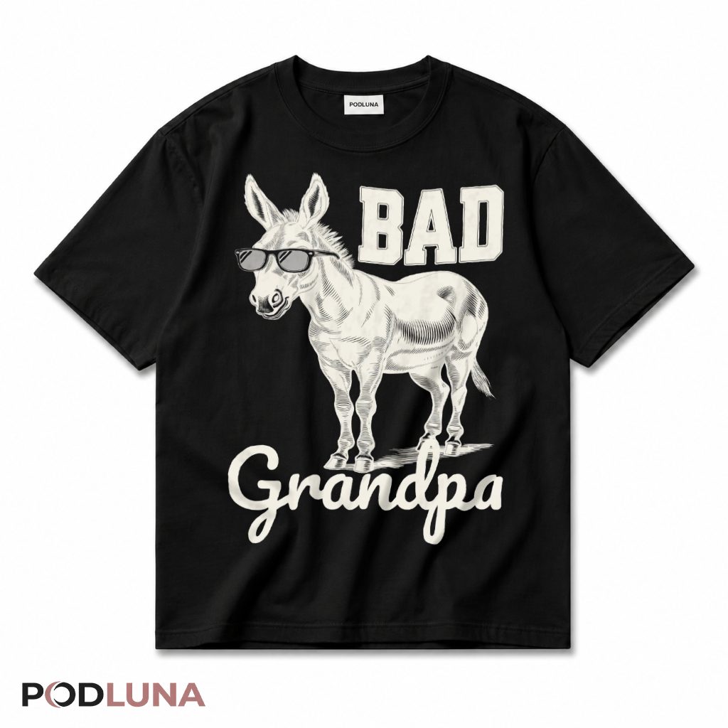 A Grandpa Like Me Is Hard To Find Bigfoot Vintage Retro Shirt