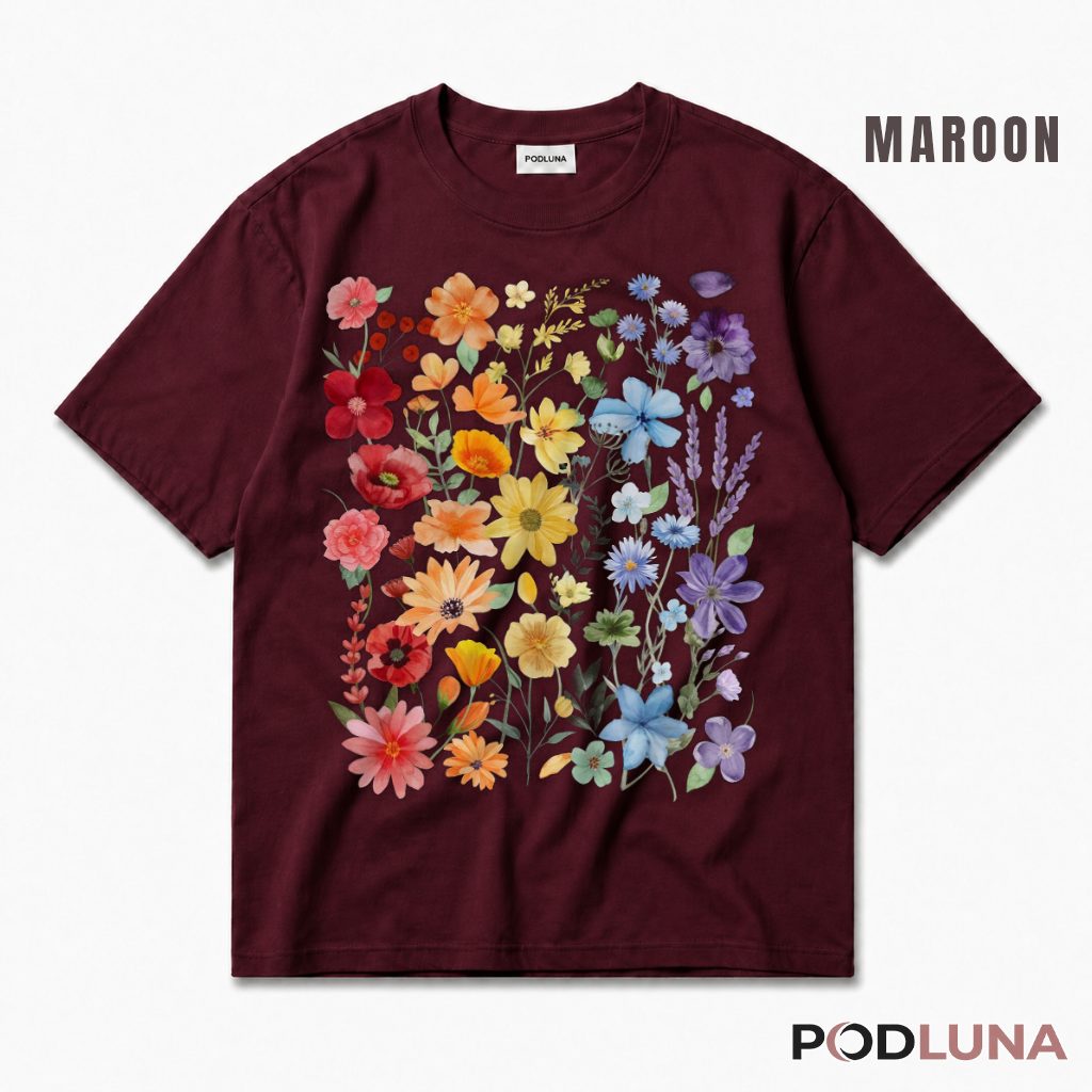 Gay Pride Wildflowers T-Shirt
