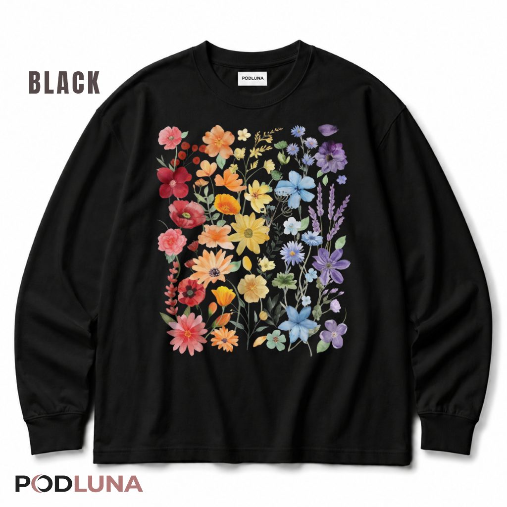 Gay Pride Wildflowers Long Sleeve Gay Pride Wildflowers Long Sleeve
