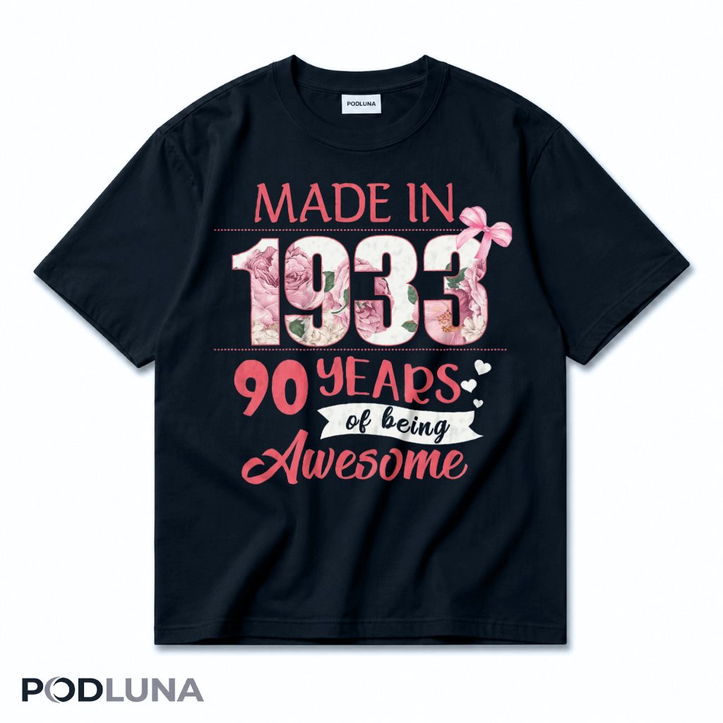 My Grandma 90th Birthday Shirt 1
