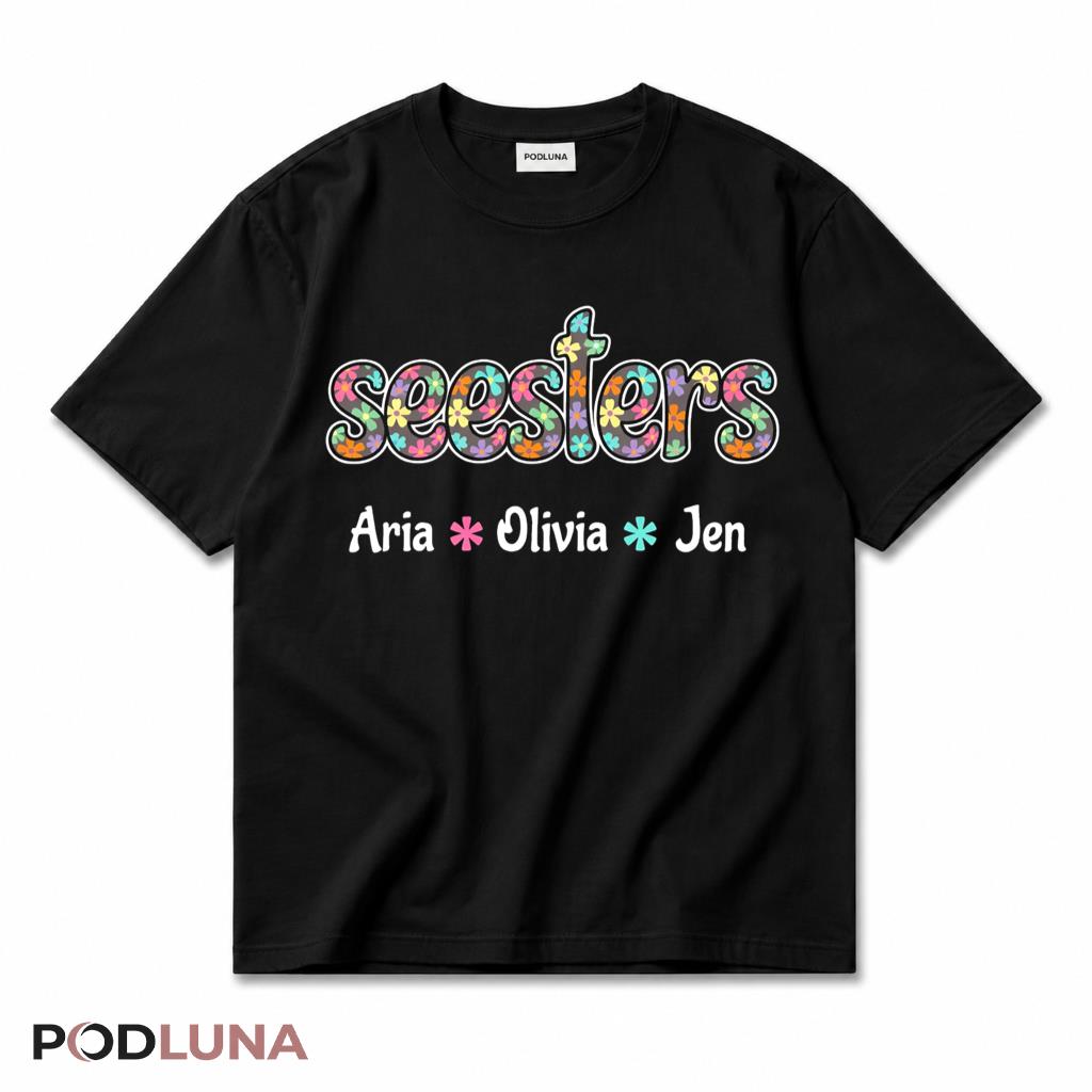 Oldest Sister Shirt I Make The Rules Funny Retro Groovy Sibling Humor