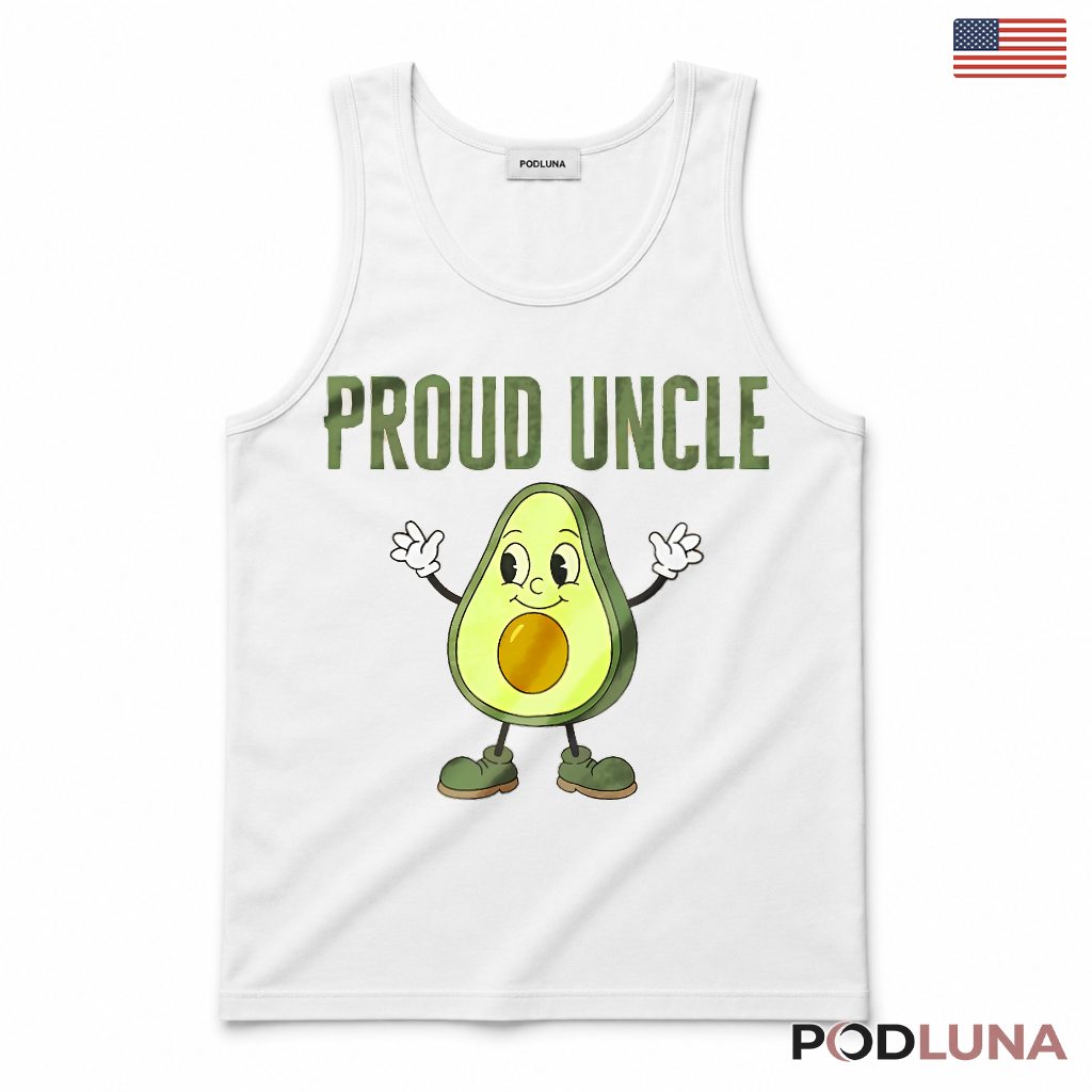 Proud Uncle Funny Avocado Cute Tank Top Proud Uncle Funny Avocado Cute Tank Top