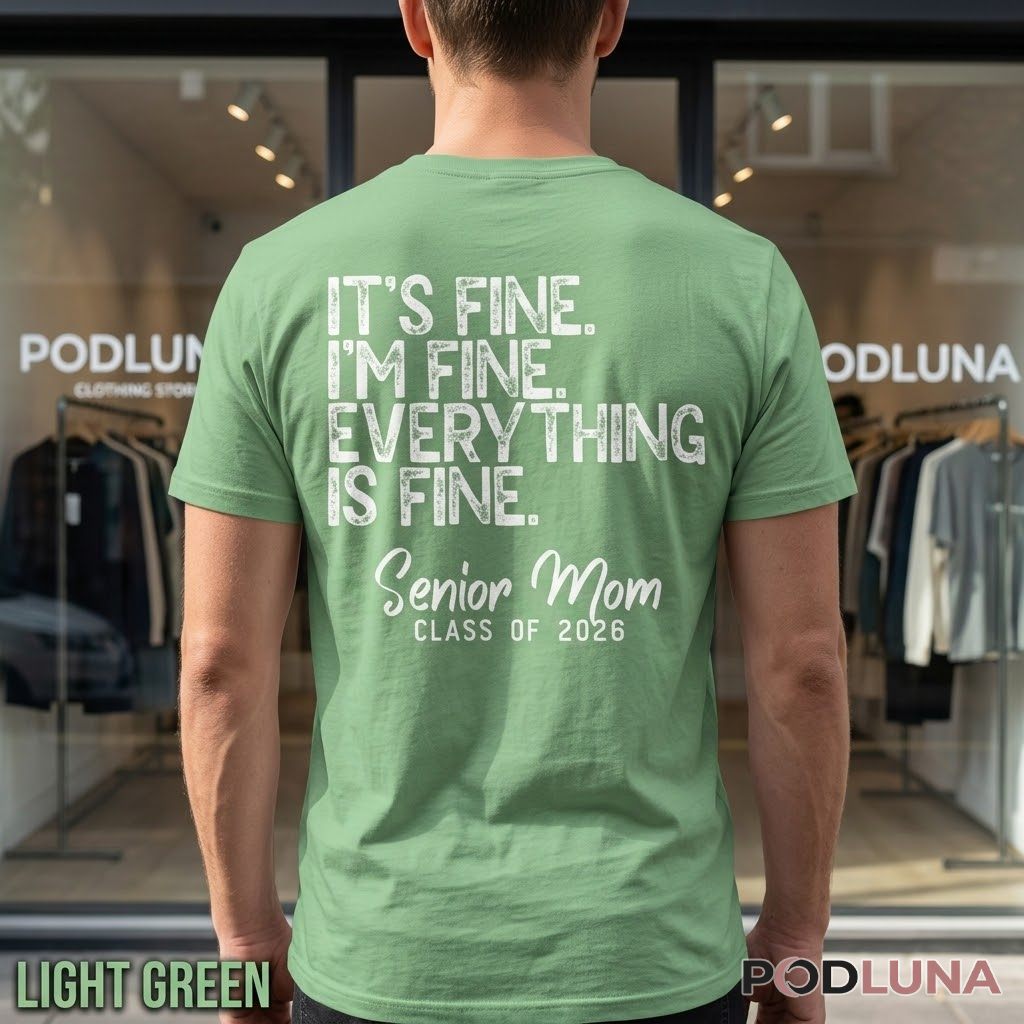 Senior Mom Class Of 2026 Proud Graduate Shirt