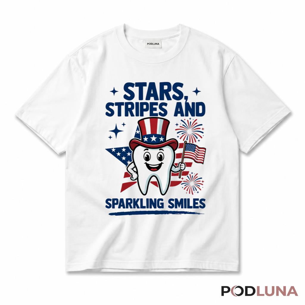 Registered Nurse American Flag Patriotic Healthcare Worker Shirt