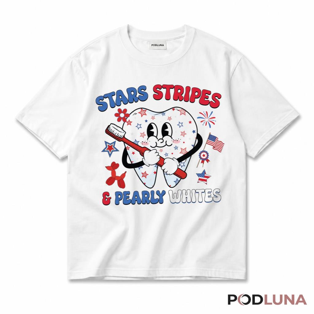Registered Nurse American Flag Patriotic Healthcare Worker Shirt