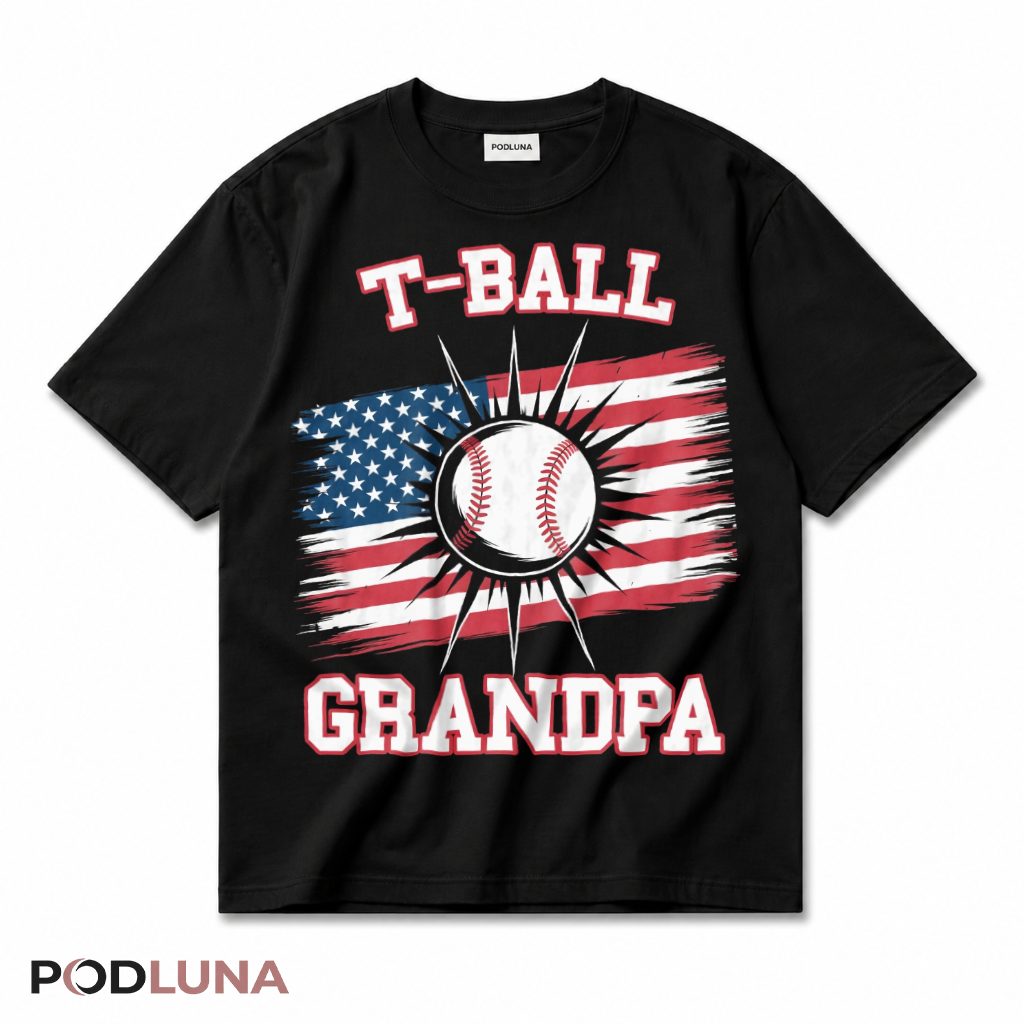 Some Grandpas Play Bingo Real Grandpas Ride Motorcycles Biker Skull Shirt