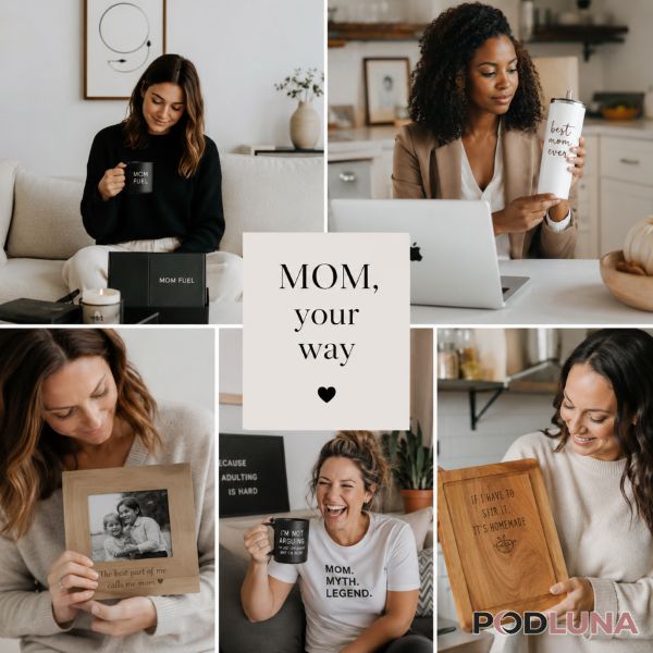 Different Mom Personalities Personalized Gifts