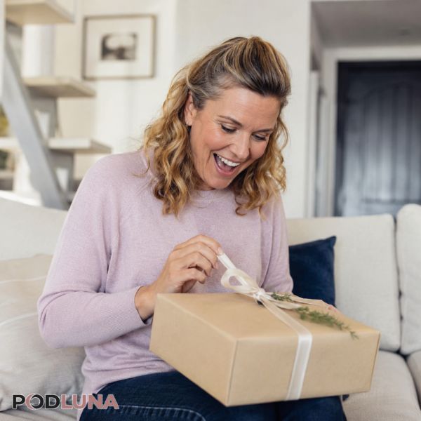Mom Receiving Elegant Personalized Present
