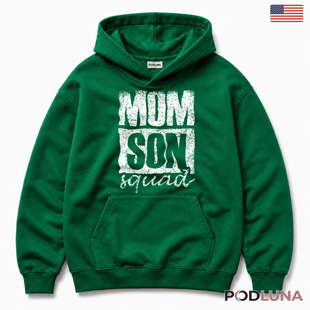 Mom Son Squad Matching Family Bonding Long Sleeve Mom Son Squad Matching Family Bonding Long Sleeve
